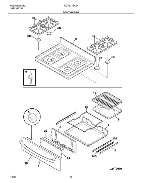 FGF337BCD V&V Appliance Parts : Appliance Model Lookup