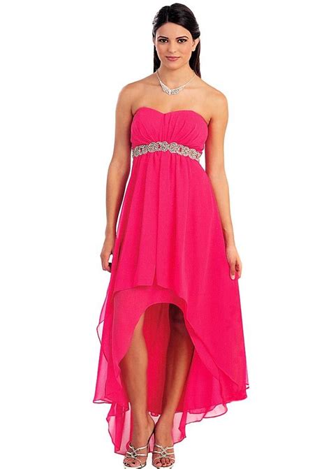 FIESTA Formal Gown Style 9095 Womens Small Coral High Low Dress …