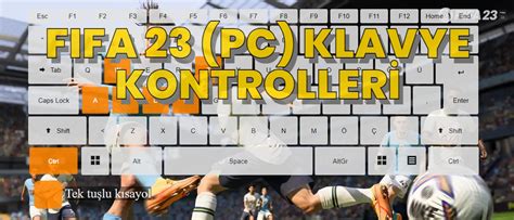 FIFA 23 (PC) klavye kontrolleri ‒ DefKey.