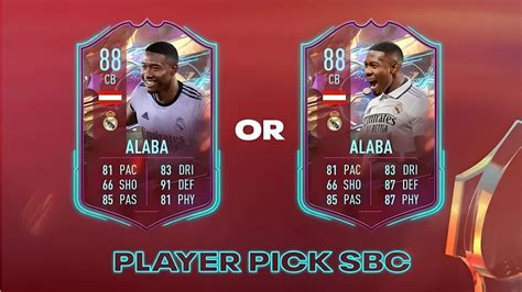 FIFA 23 David Alaba Rulebreakers Player Pick SBC How to complete estimated costs and more