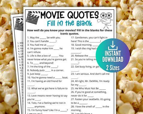 Film Quotes Quiz | Test Your Cinema Knowledge | Movie Lines - raincitystudios.com