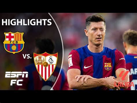 FINAL MATCH Barcelona vs. Sevilla LALIGA.