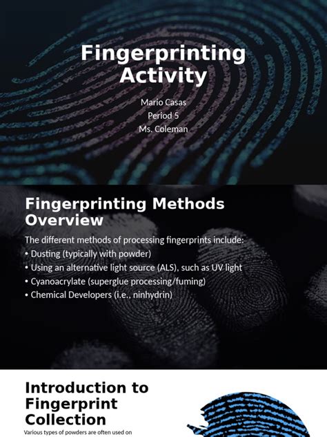 Fingerprint Development Techniques | Wiley Online Books - wintechmobiles.com