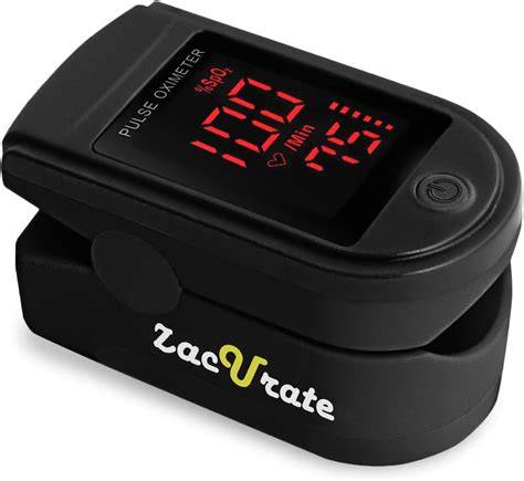 Fingertip Pulse Oximeter, Blood Oxygen Saturation Monitor ... - Amazon - raincitystudios.com