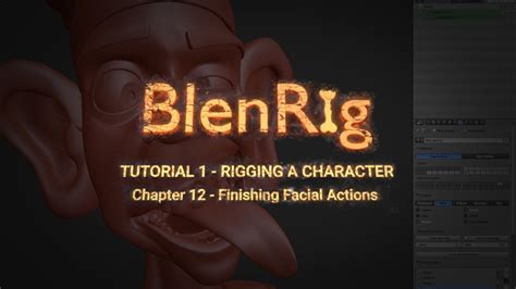 Finishing facial actions - Advanced Rigging - Blender … - muktibox.com