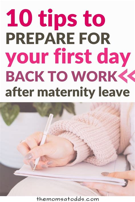 First Day Back at Work After Baby Girl - balustradellc