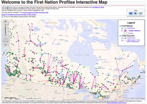 First Nation profiles interactive map - wintechmobiles.com