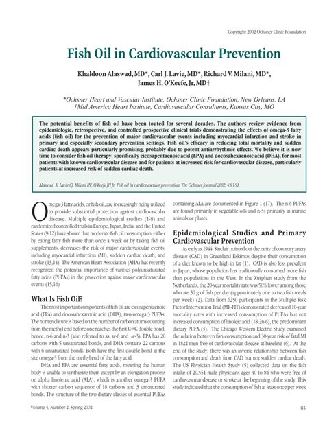 Fish Oil Supplements for Prevention of Cardiovascular Disease: The … - balustradellc