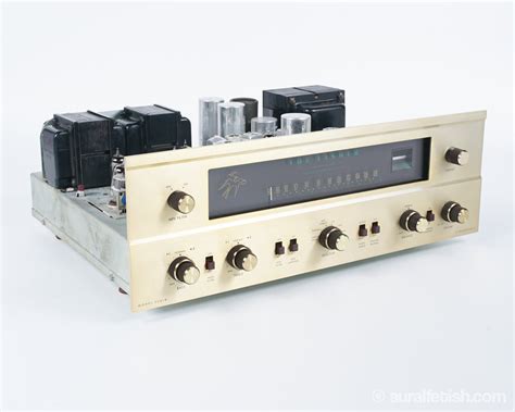 FISHER 500B // TUBE RECEIVER – Aural Audio