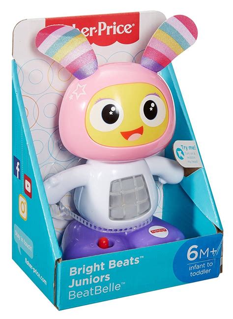 FISHER PRICE Bright Beats Juniors MINI Toy BeatBo Lights …