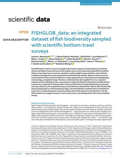 FISHGLOB_data: an integrated dataset of fish biodiversity ... - Nature - raincitystudios.com
