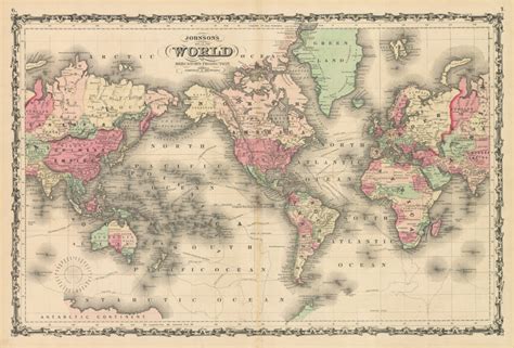 Five Centuries of World Maps – the Vintage Map Shop - balustradellc