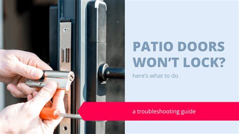 Fix a Door that won’t Lock or Unlock - balustradellc