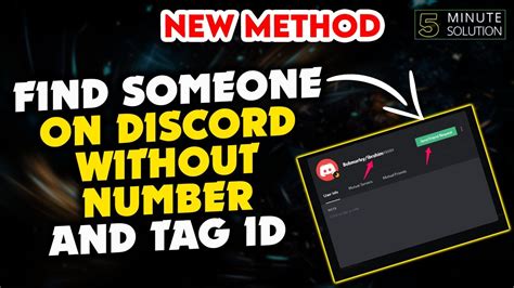 FInd user without ID – Discord