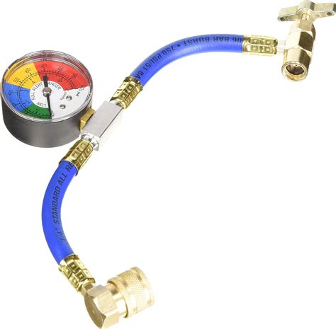 FJC 6036 R134a U-Charge Hose with Gauge