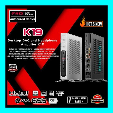 Flagship Desktop DAC and Headphone Amplifier K19 - balustradellc