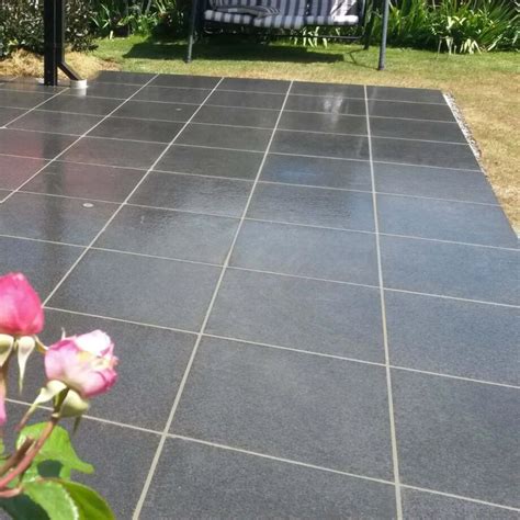 Flamed Granite 'Element Range' Ash Black - Paving … - balustradellc