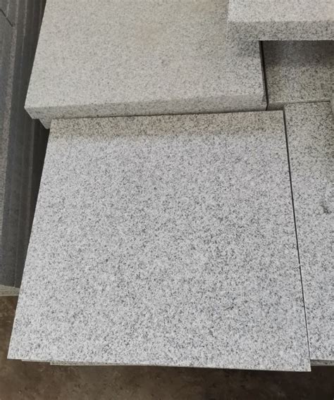 Flamed Tiles G603 Light Grey Granite Walkway Plates Paving Stones - balustradellc