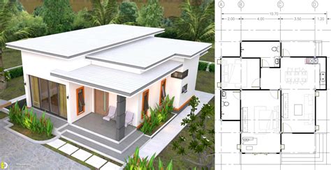 Flat Roof Plans - Nethouseplans - balustradellc