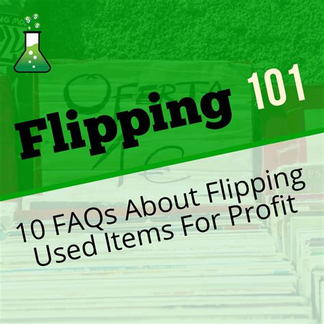 Flipping 101: 10 FAQs About Flipping Used Items For … - balustradellc