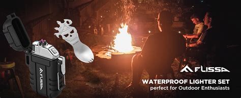 FLISSA Waterproof Electric Lighter, Windproof Plasma … - balustradellc