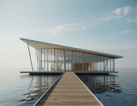 Floating Architecture Konsep Bangunan Terapung Modern - balustradellc