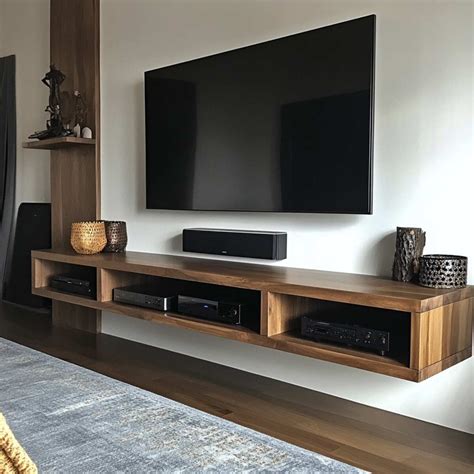 Floating Media Console - Etsy - balustradellc