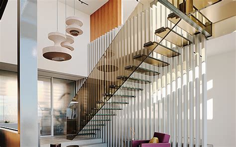 Floating stairs and suspended staircases | A specialty … - balustradellc