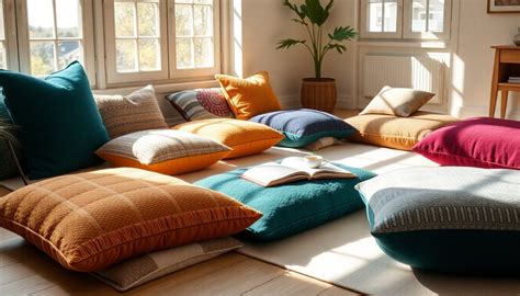 Floor Cushions for Comfortable & Stylish Seating | OKA - balustradellc