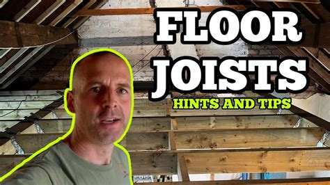 FLOOR JOIST INSTALL WITH HINTS AND TIPS - balustradellc
