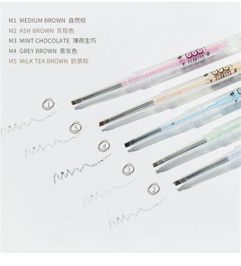 FLORTTE Mood Ingtitute Fine Browpencil #M1 Natural Brown