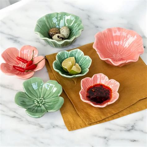 Flower Shaped Bowls - muktibox.com