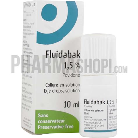 FLUIDABAK 0.015 COLLYRE EN SOL. FL./10ML