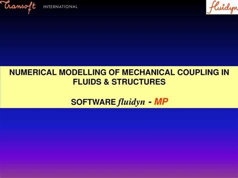 Fluidyn-MP - Software for fluid dynamics simulation - wintechmobiles.com