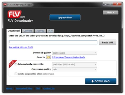 FLV Downloader for Windows