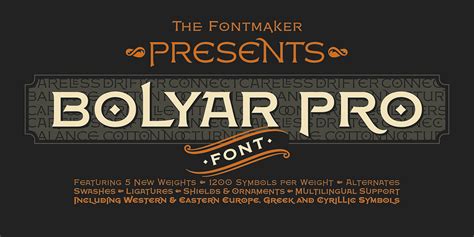 FM Bolyar Pro Font Fontspring