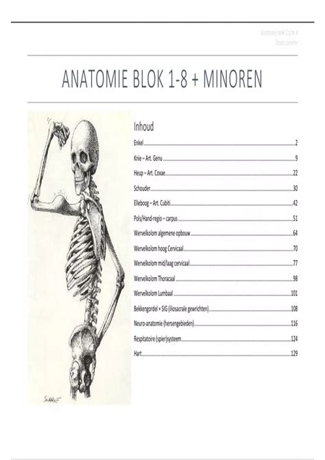 FMH lumbale wervelkolom - blok 4 jaar 1 - Fysiotherapie Zuyd …