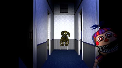 FNAF 4 Left Hallway (2/6) by SuperLarrySBM on DeviantArt