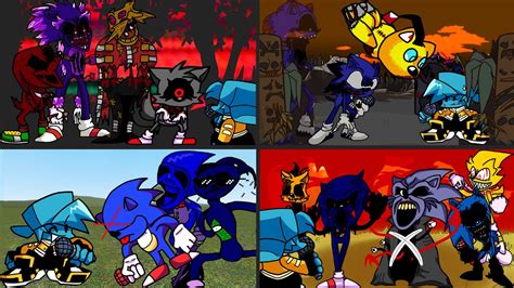 FNF (My version) VS Minus Sonic exe V2 full mod - YouTube