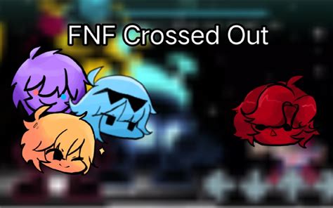 FNF Crossed Out 阿神、魔哩煞、小光与DK合唱 - 哔哩哔哩