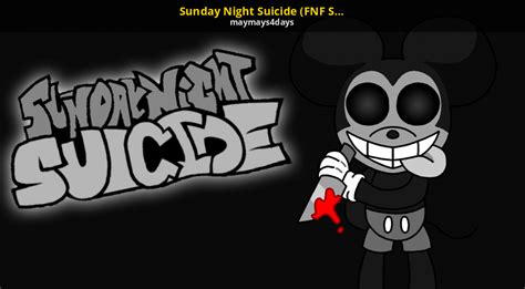 FNF Sunday Night Suicide HD "Smile" sad mouse HD PHASE 4 FULL ... - YouTube