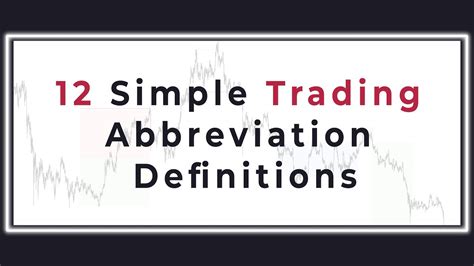 FOC Trading Abbreviation Meaning