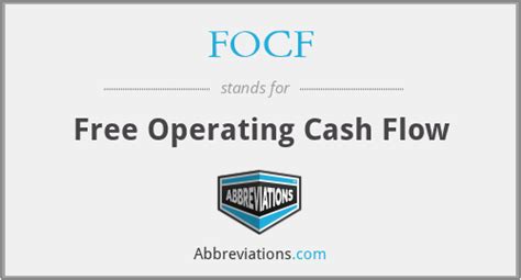 FOCF Meanings What Does FOCF Stand For?