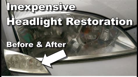 Foggy Headlight PERMANENT Repair - How To - balustradellc