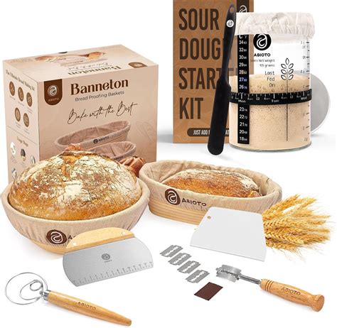 FOHOA Sourdough Bread Baking Supplies Sourdough Starter Kit Bread ... - balustradellc