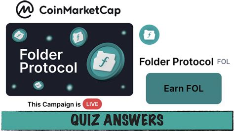 FOL Token Quiz Answers Coinmarketcap Join And Earn FOL …