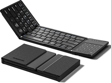 Foldable Keyboard with Touchpad, Quiet Wireless Keyboard with … - balustradellc