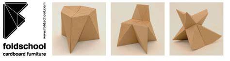 Foldschool: DIY Origami-Style Cardboard Furniture for Kids - raincitystudios.com