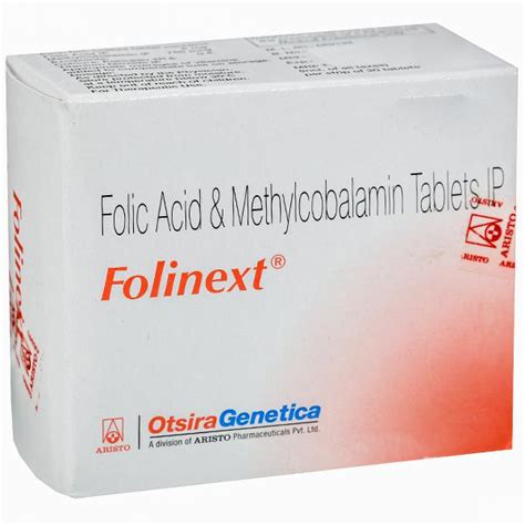 FOLINEXT TAB ( ARISTO PHARMACEUTICALS PVT LTD ) - Buy …