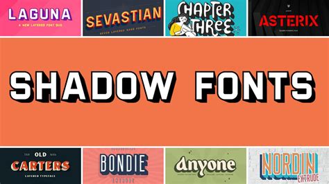 Font Set With Shadows vectors - Shutterstock - muktibox.com